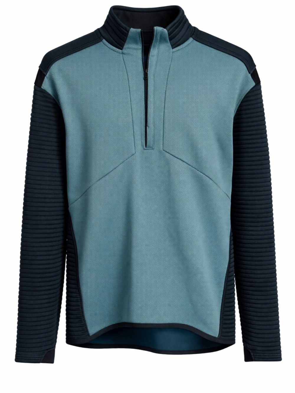Under Armour Teal and Black ColdGear Golf Pullover size Medium/Large